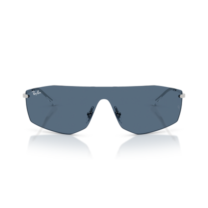 Lentes De Sol Ray-Ban RB3781 Azul/Plateado