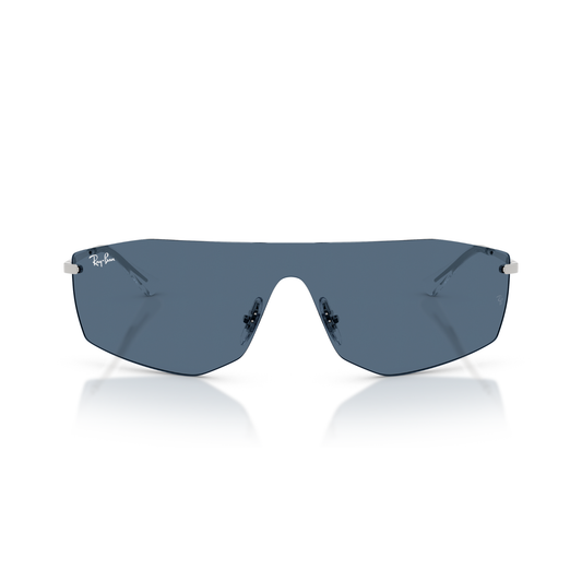 Lentes De Sol Ray-Ban RB3781 Azul/Plateado