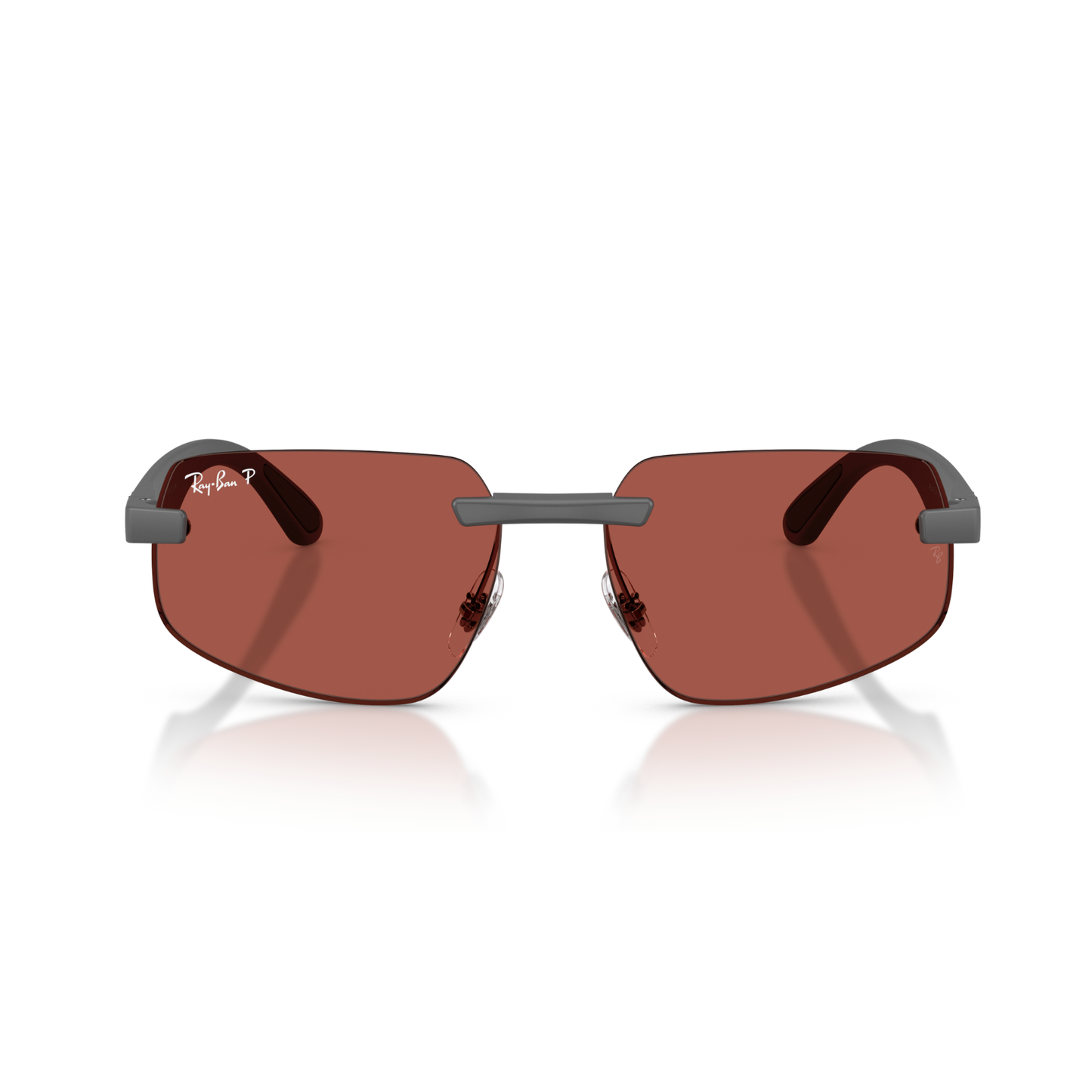 Lentes De Sol Ray-Ban RB4475CH Sand Rojo/Gris