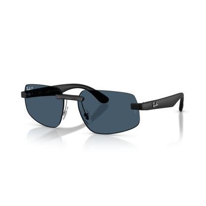 Lentes De Sol Ray-Ban RB4475CH Sand Azul/Negro