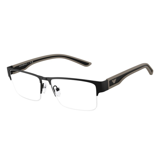 Lentes Oftálmicos Emporio Armani EA1182 Rubberized Negro