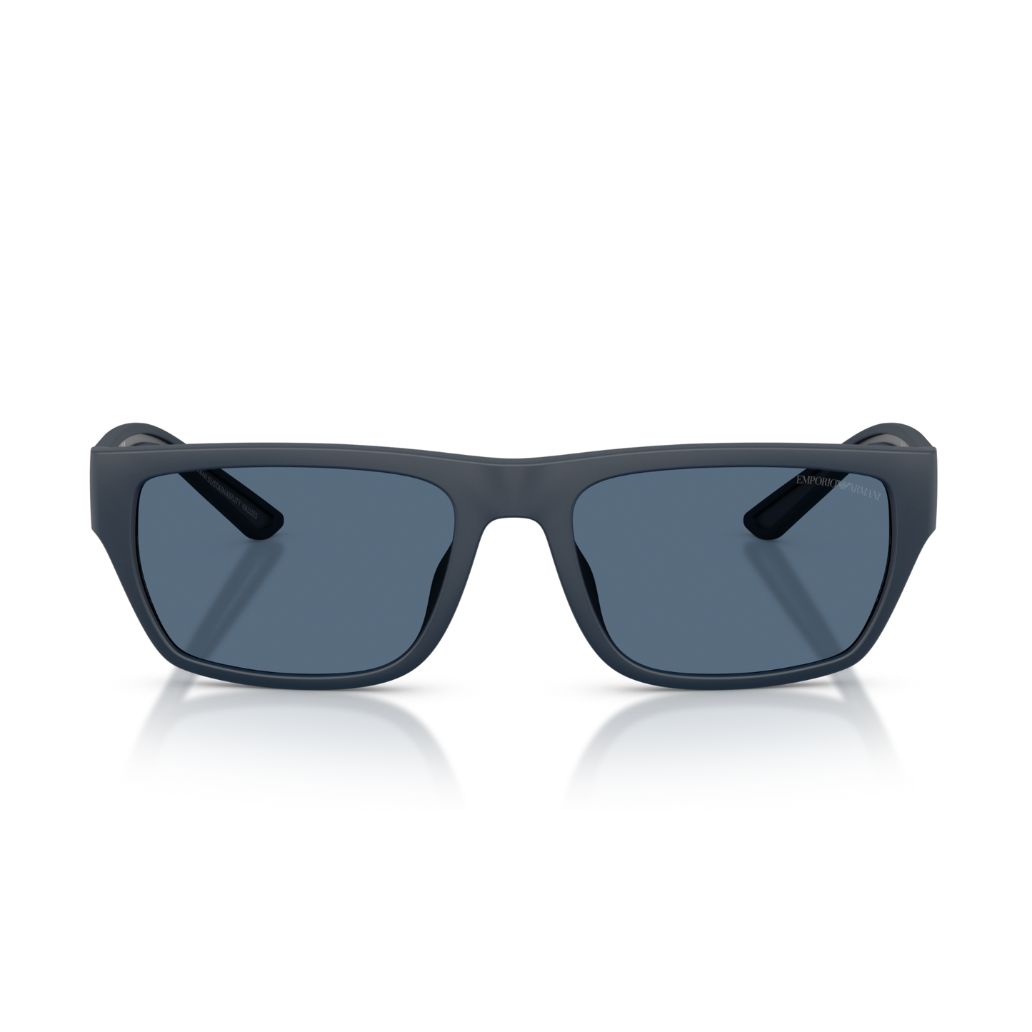Lentes De Sol Emporio Armani EA4267U Rubberized Azul/Azul