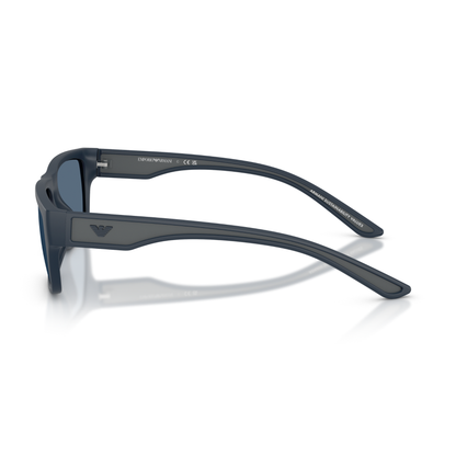 Lentes De Sol Emporio Armani EA4267U Rubberized Azul/Azul