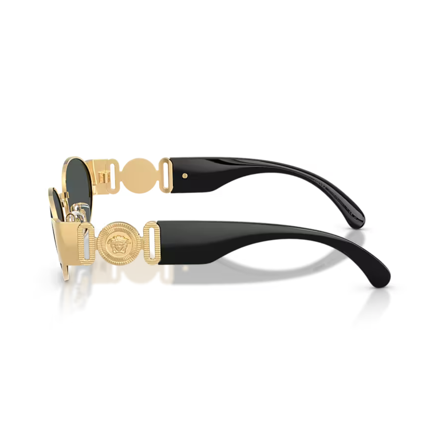 Lentes De Sol Versace VE2299 G Old Dark Grey Dorado Gris/Dorado