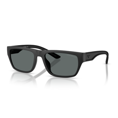Lentes De Sol Emporio Armani EA4267U Rubberized Gris/Negro