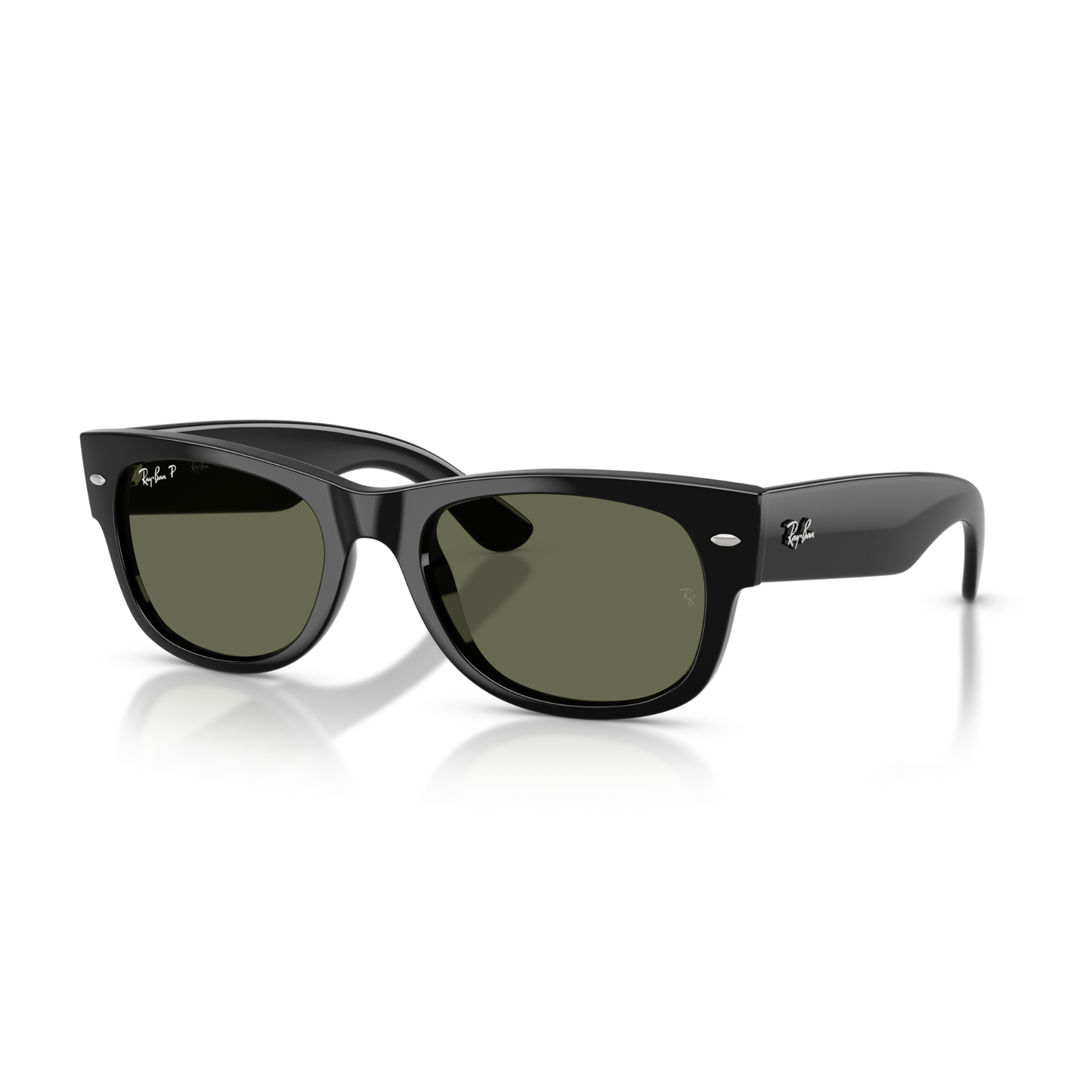 Lentes De Sol Ray-Ban RB0832S Mega Wayfarer Ii Verde/Negro