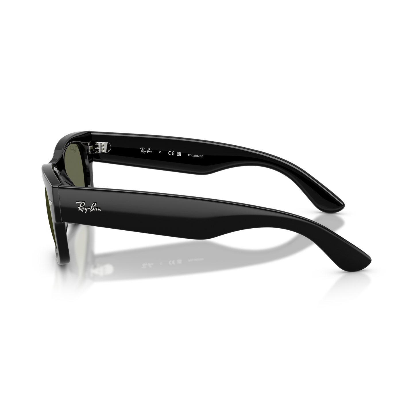Lentes De Sol Ray-Ban RB0832S Mega Wayfarer Ii Verde/Negro