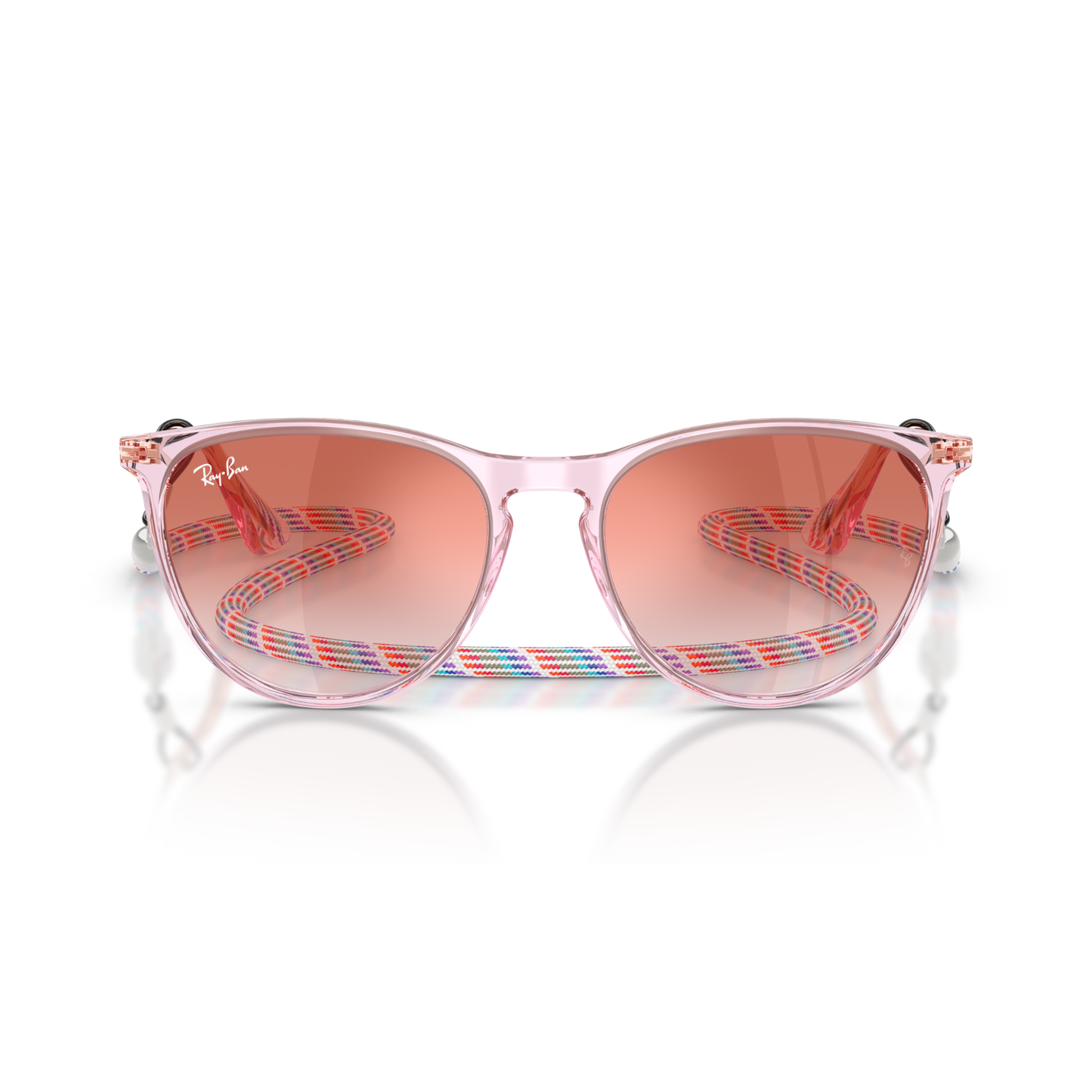 Lentes De Sol Ray-Ban RJ9060S Junior Erika Rojo/Violeta