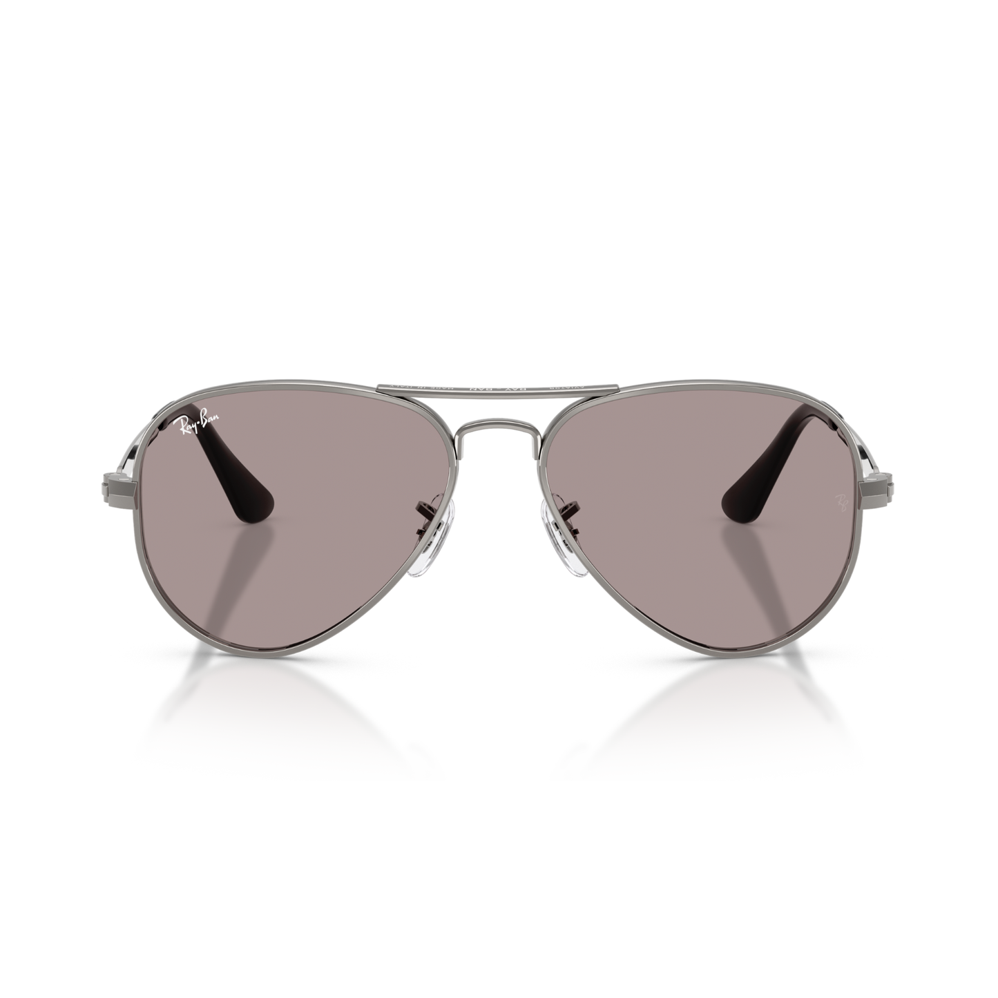 Lentes De Sol Ray-Ban RB3925 Aviator Max Violeta/Gris