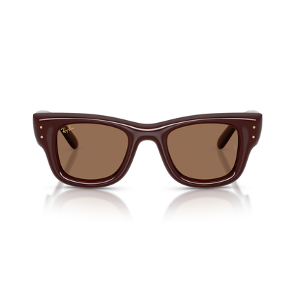 Lentes De Sol Ray-Ban RB4940 W Ayfarer Puffer Dark Café/Café