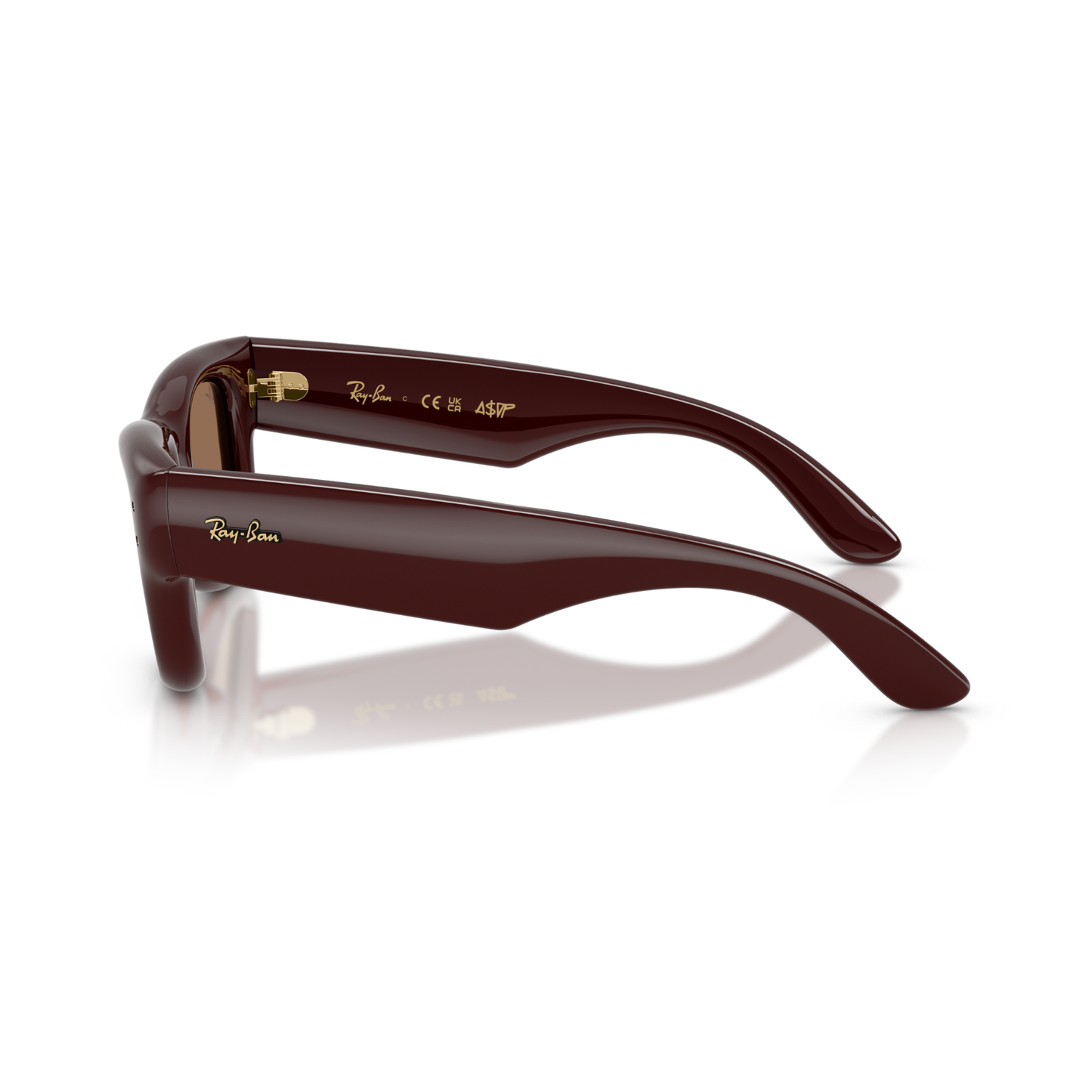 Lentes De Sol Ray-Ban RB4940 W Ayfarer Puffer Dark Café/Café