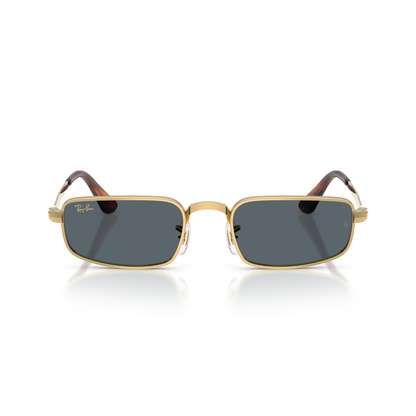 Lentes De Sol Ray-Ban RB3927 Arista Azul/Dorado
