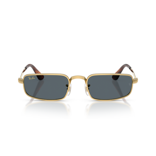 Lentes De Sol Ray-Ban RB3927 Arista Azul/Dorado