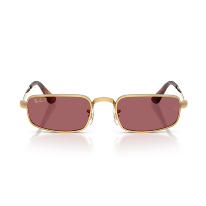 Lentes De Sol Ray-Ban RB3927 Arista Burdeos/Dorado