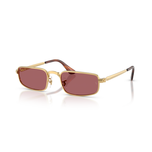 Lentes De Sol Ray-Ban RB3927 Arista Burdeos/Dorado