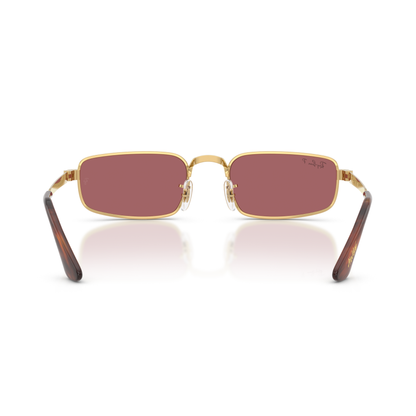 Lentes De Sol Ray-Ban RB3927 Arista Burdeos/Dorado