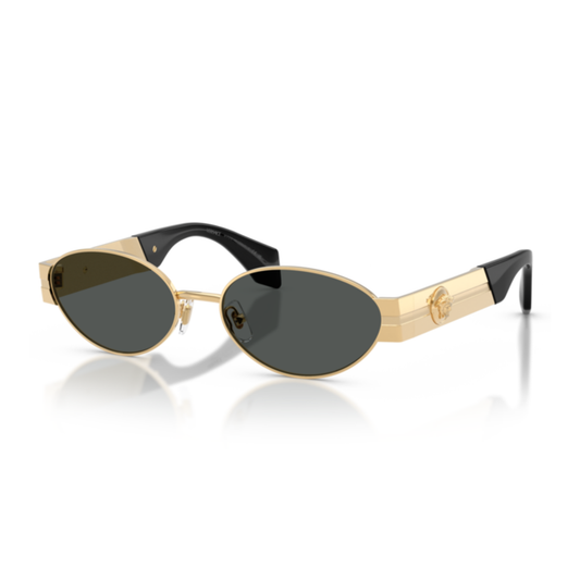 Lentes De Sol Versace VE2301 Gold Versace Derk Grey Derk Grey/Dorado