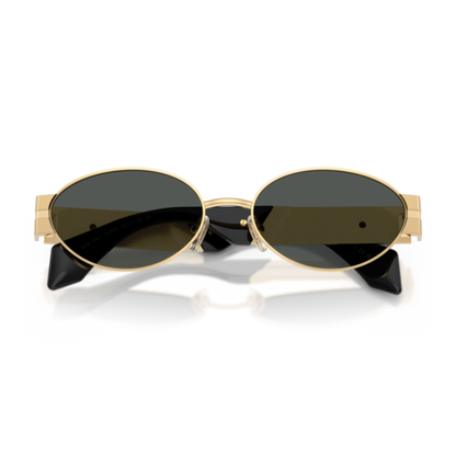 Lentes De Sol Versace VE2301 Gold Versace Derk Grey Derk Grey/Dorado