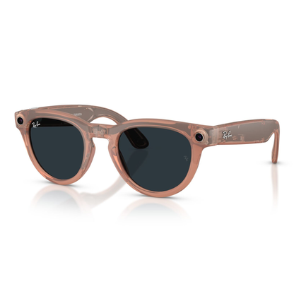 Lentes De Sol Ray-Ban Meta 0RW4013 Headliner Transitions Gris/Durazno
