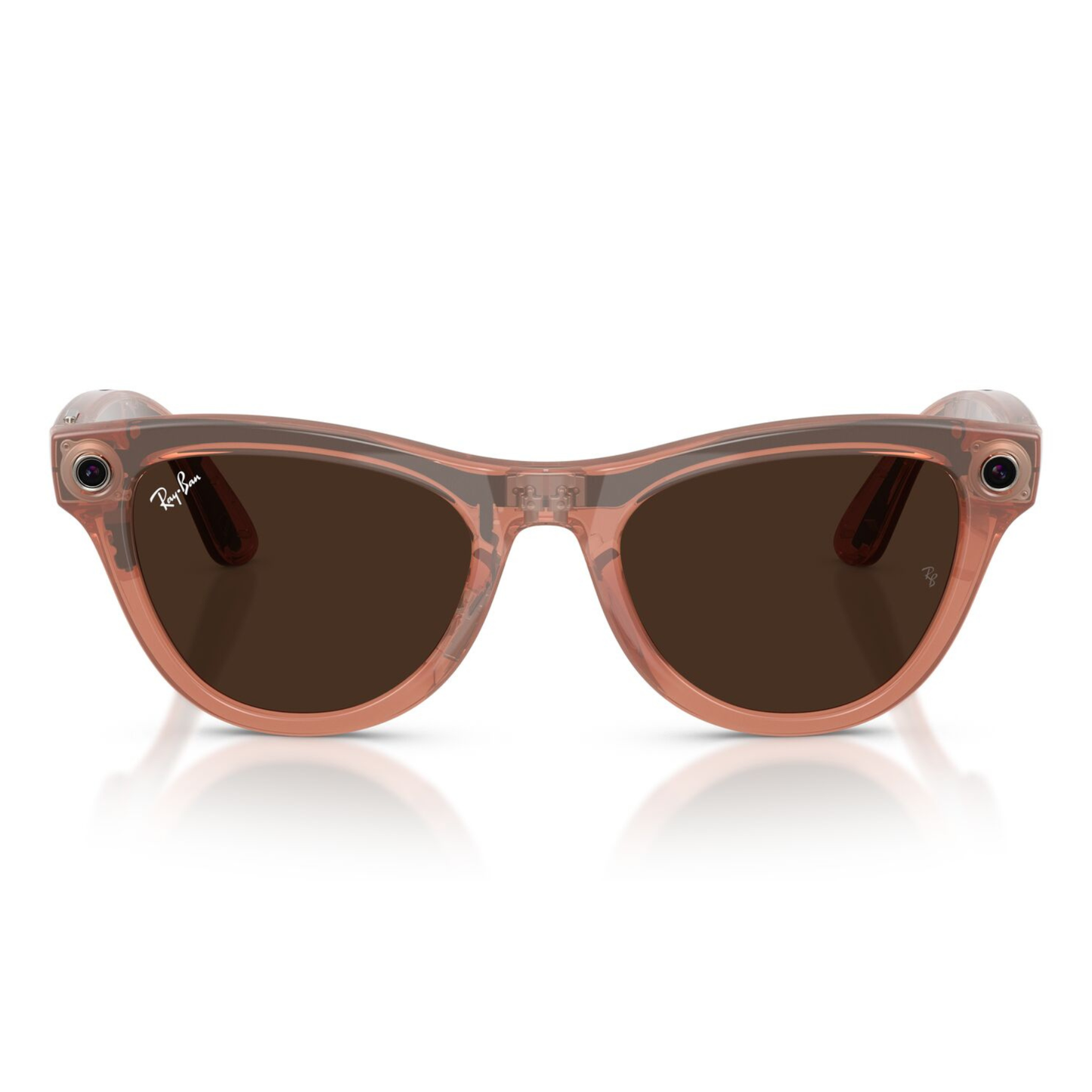Lentes De Sol Ray-Ban Meta 0RW4014 Skyler Transitions Café/Durazno