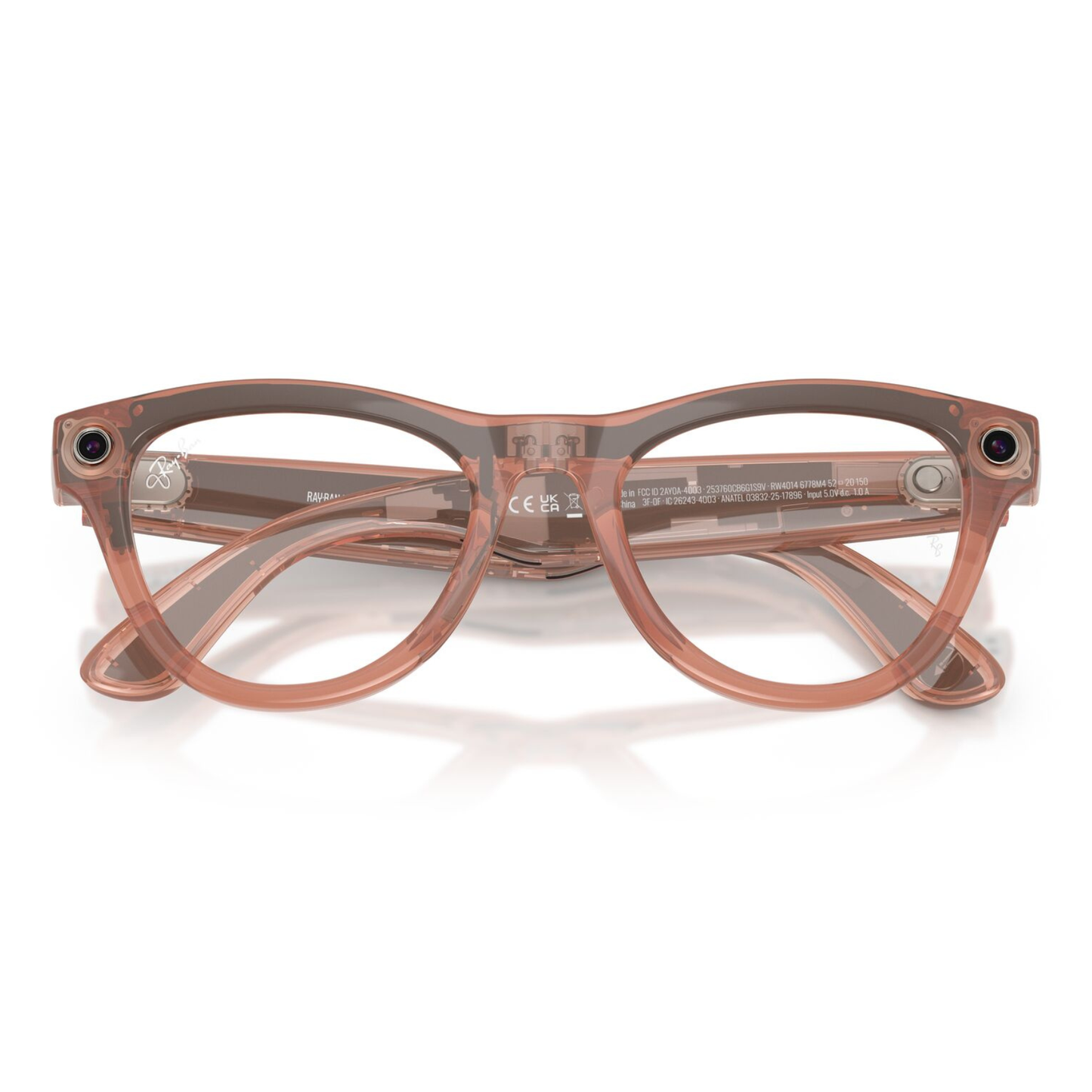 Lentes De Sol Ray-Ban Meta 0RW4014 Skyler Transitions Café/Durazno