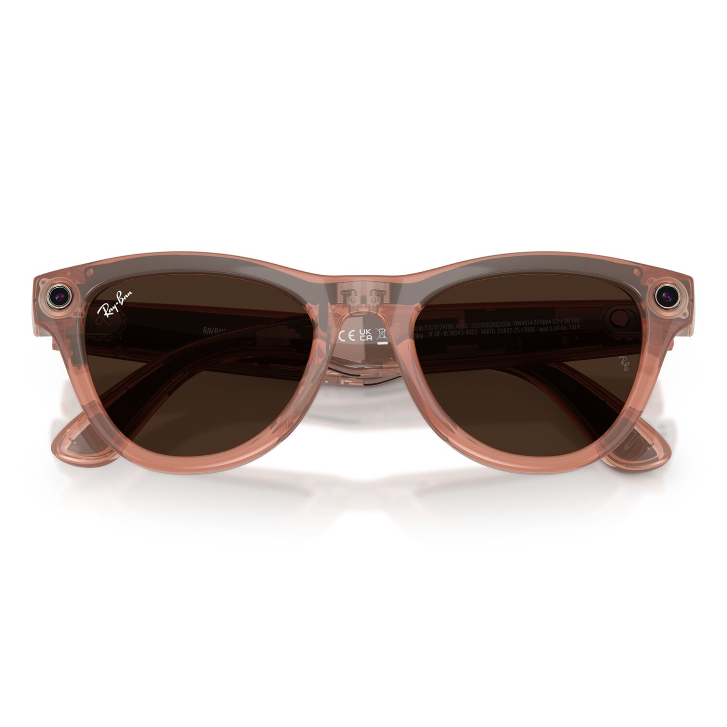 Lentes De Sol Ray-Ban Meta 0RW4014 Skyler Transitions Café/Durazno