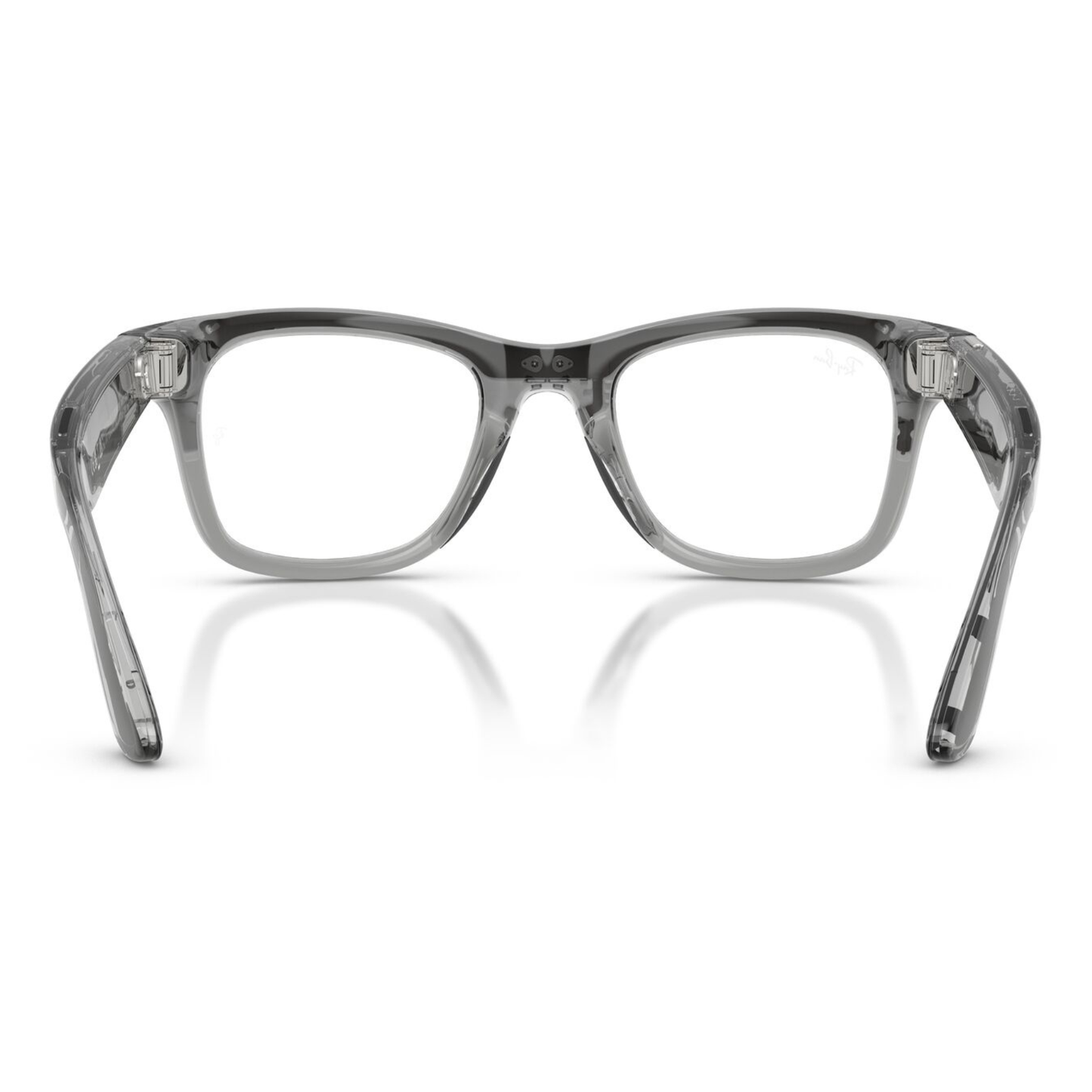 Lentes De Sol Ray-Ban Meta 0RW4012 Wayfarer Transitions Azul/Gris