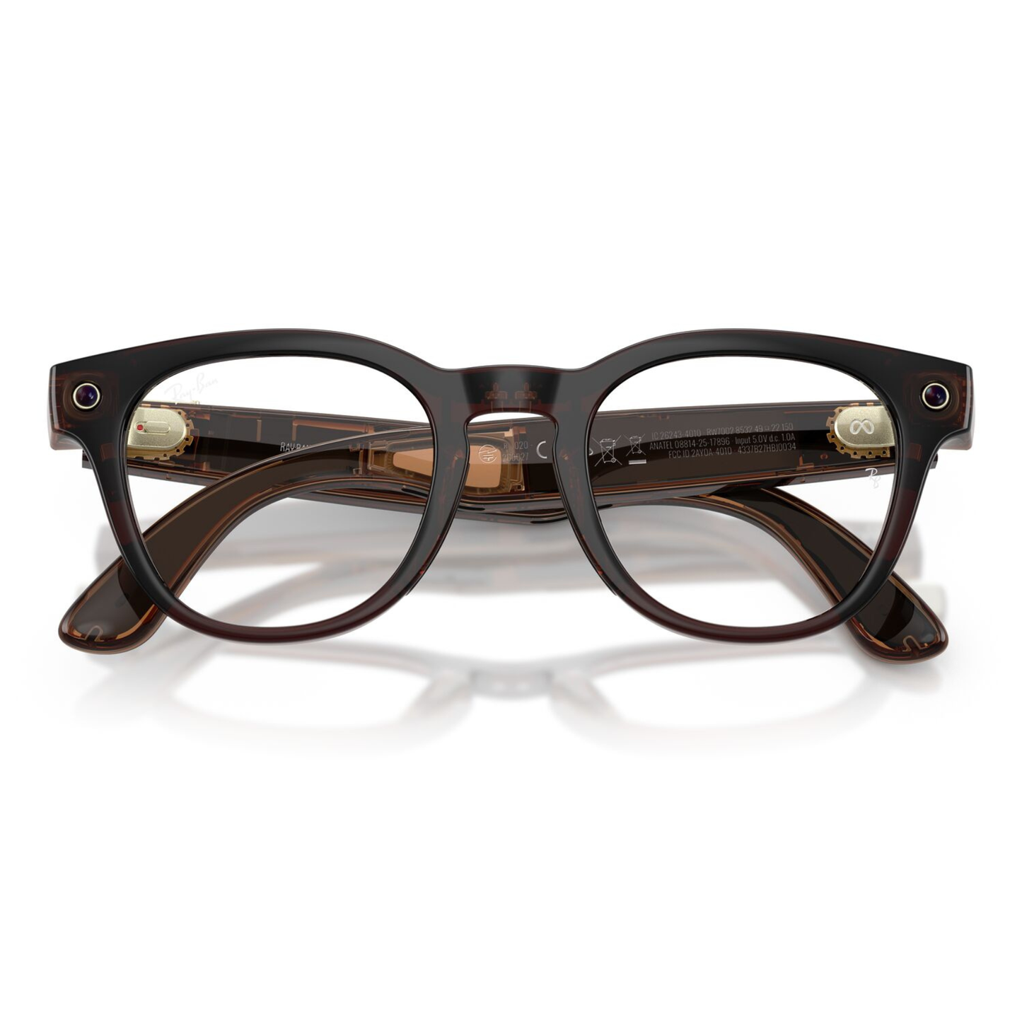 Lentes Oftálmicos Ray-Ban Meta 0RW7002 Scriber Optics Café