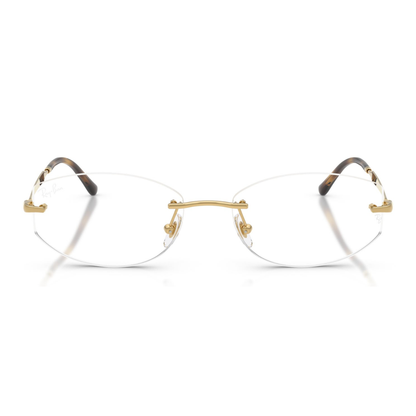 Lentes Oftálmicos Ray-Ban RX3792V Gold Dorado Unisex Dorado