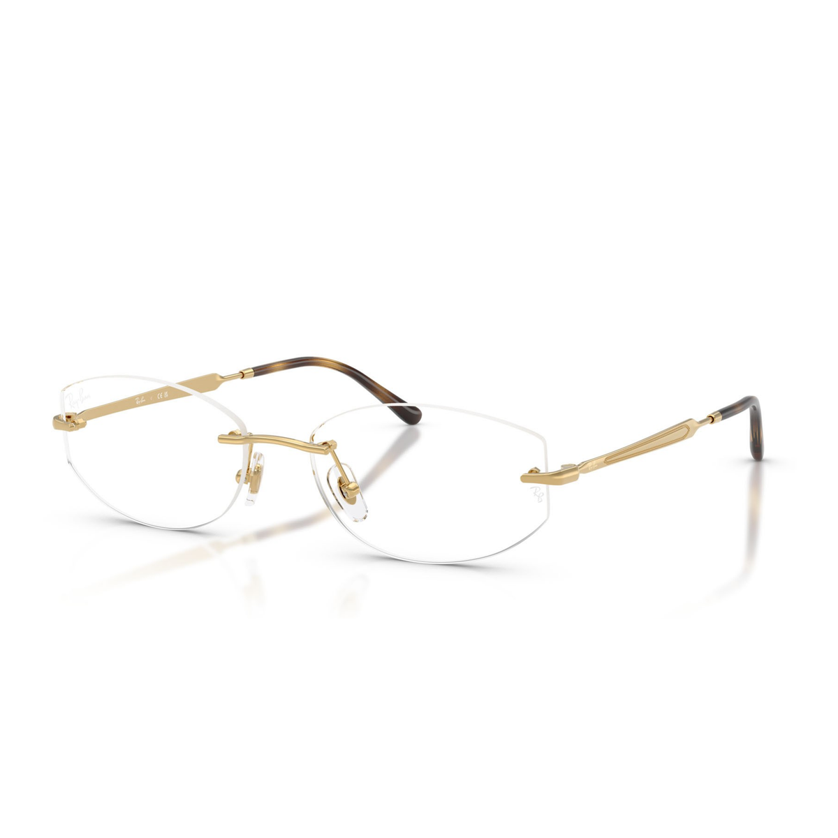 Lentes Oftálmicos Ray-Ban RX3792V Gold Dorado Unisex Dorado