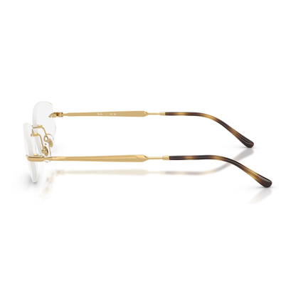 Lentes Oftálmicos Ray-Ban RX3792V Gold Dorado Unisex Dorado