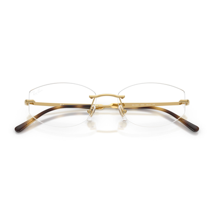 Lentes Oftálmicos Ray-Ban RX3792V Gold Dorado Unisex Dorado