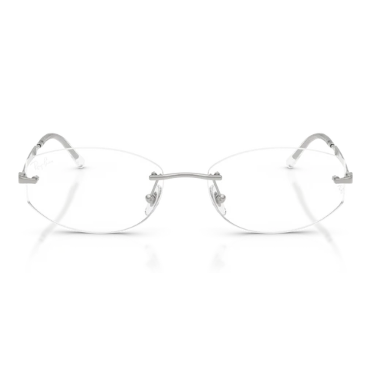 Lentes Oftálmicos Ray-Ban RX3792V Silver Plateado Unisex Plateado