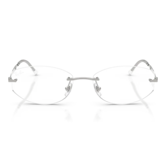 Lentes Oftálmicos Ray-Ban RX3792V Silver Plateado Unisex Plateado