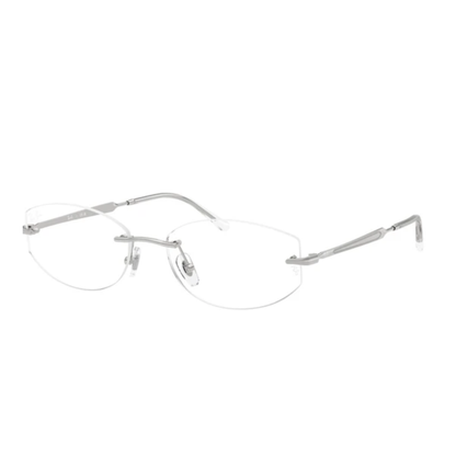 Lentes Oftálmicos Ray-Ban RX3792V Silver Plateado Unisex Plateado