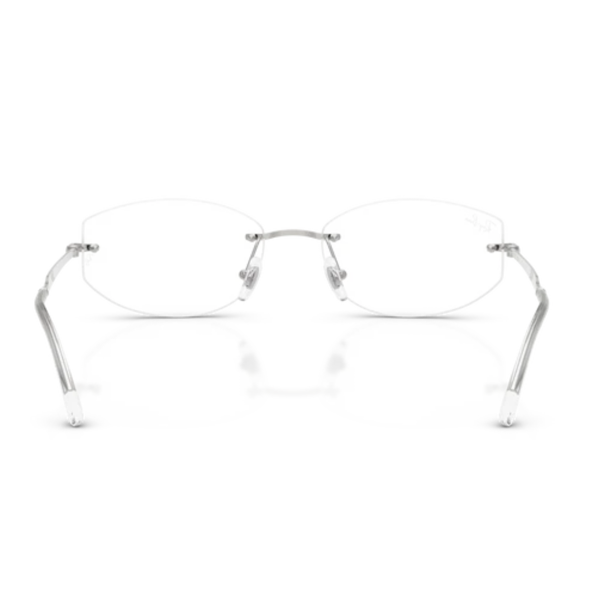 Lentes Oftálmicos Ray-Ban RX3792V Silver Plateado Unisex Plateado