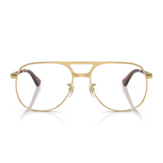 Lentes Oftálmicos Ray-Ban RX3793V Bill Max Gold Dorado Unisex Dorado