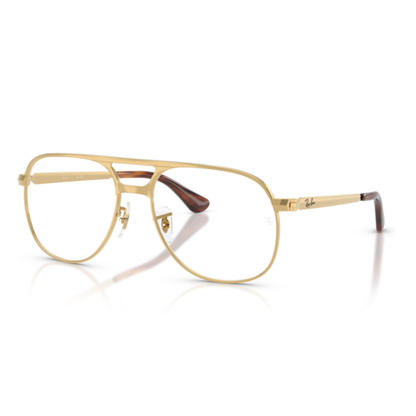 Lentes Oftálmicos Ray-Ban RX3793V Bill Max Gold Dorado Unisex Dorado
