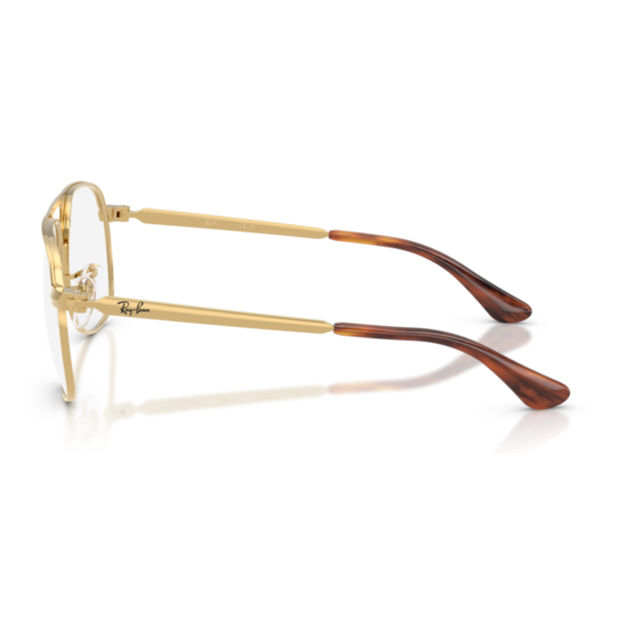 Lentes Oftálmicos Ray-Ban RX3793V Bill Max Gold Dorado Unisex Dorado