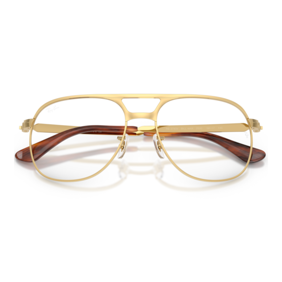 Lentes Oftálmicos Ray-Ban RX3793V Bill Max Gold Dorado Unisex Dorado