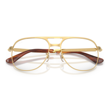 Lentes Oftálmicos Ray-Ban RX3793V Bill Max Gold Dorado Unisex Dorado