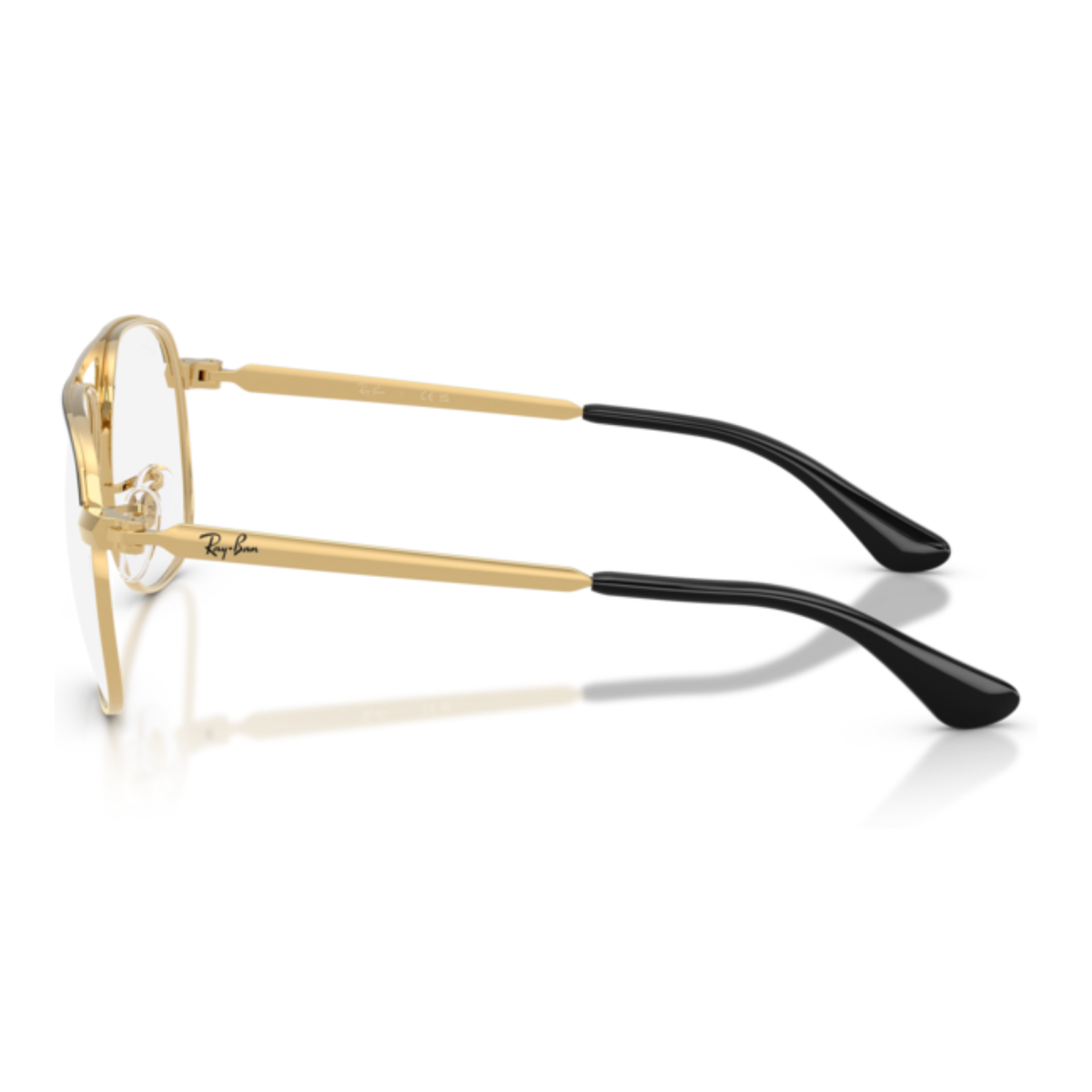 Lentes Oftálmicos Ray-Ban RX3793V Bill Max Matte Black On Gold N Negro