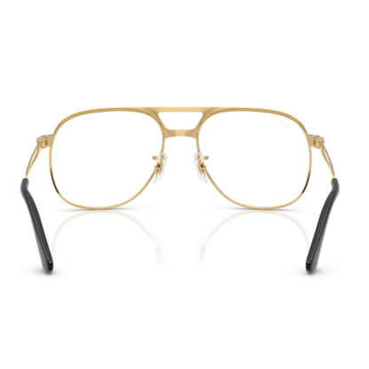 Lentes Oftálmicos Ray-Ban RX3793V Bill Max Matte Black On Gold N Negro