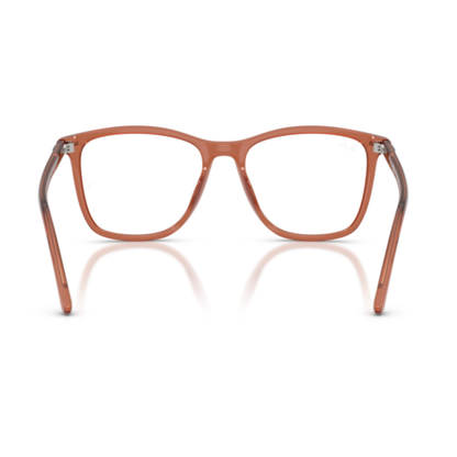 Lentes Oftálmicos Ray-Ban RX5455 Transparent Brown Café Unisex Café