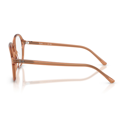 Lentes Oftálmicos Ray-Ban RX5456 Transparent Brown Café Unisex Café