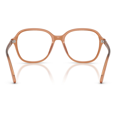 Lentes Oftálmicos Ray-Ban RX5456 Transparent Brown Café Unisex Café