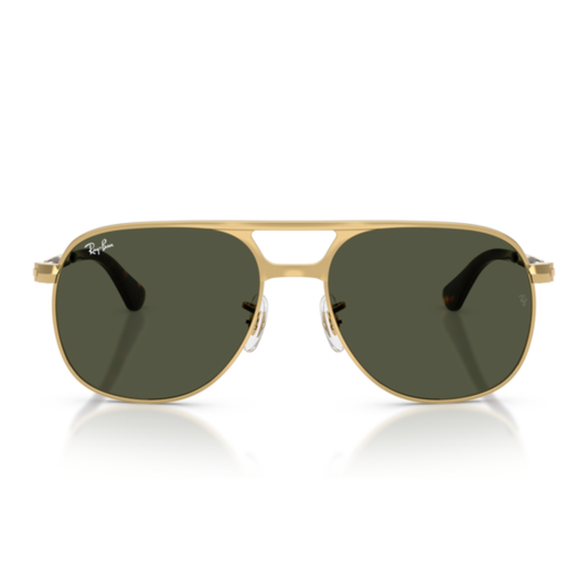 Lentes De Sol Ray-Ban RB3793 Bill Max Arista Green Verde/Dorado