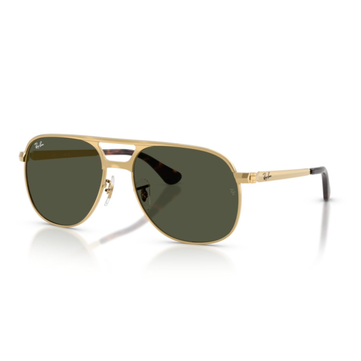 Lentes De Sol Ray-Ban RB3793 Bill Max Arista Green Verde/Dorado