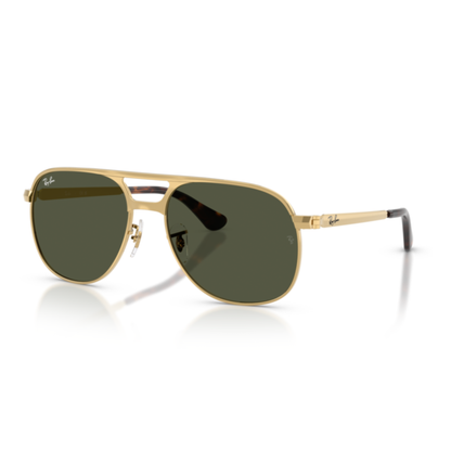 Lentes De Sol Ray-Ban RB3793 Bill Max Arista Green Verde/Dorado