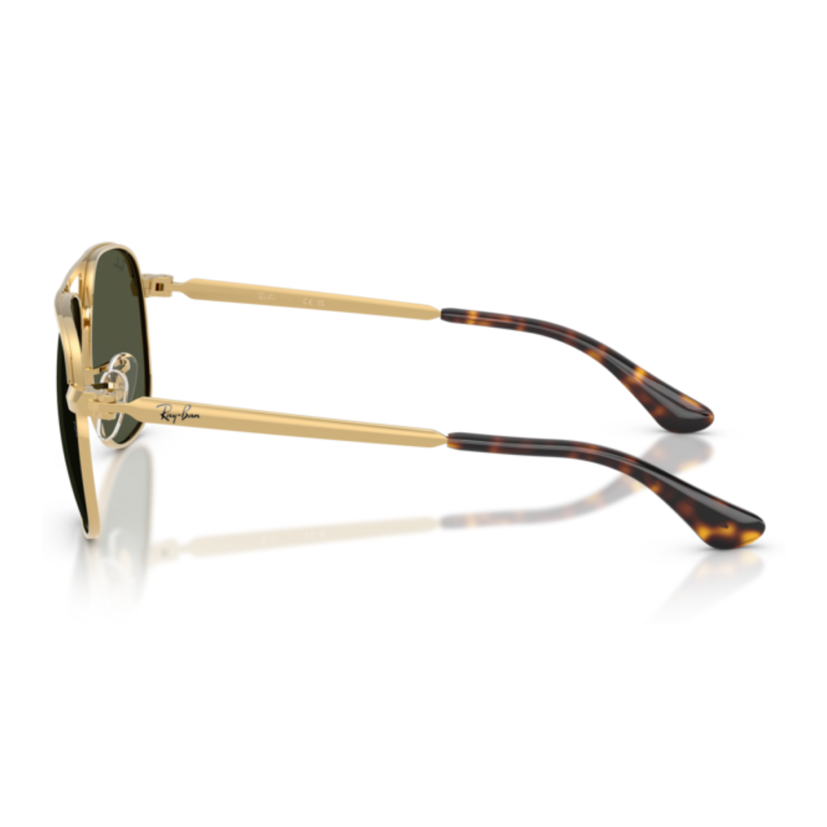 Lentes De Sol Ray-Ban RB3793 Bill Max Arista Green Verde/Dorado